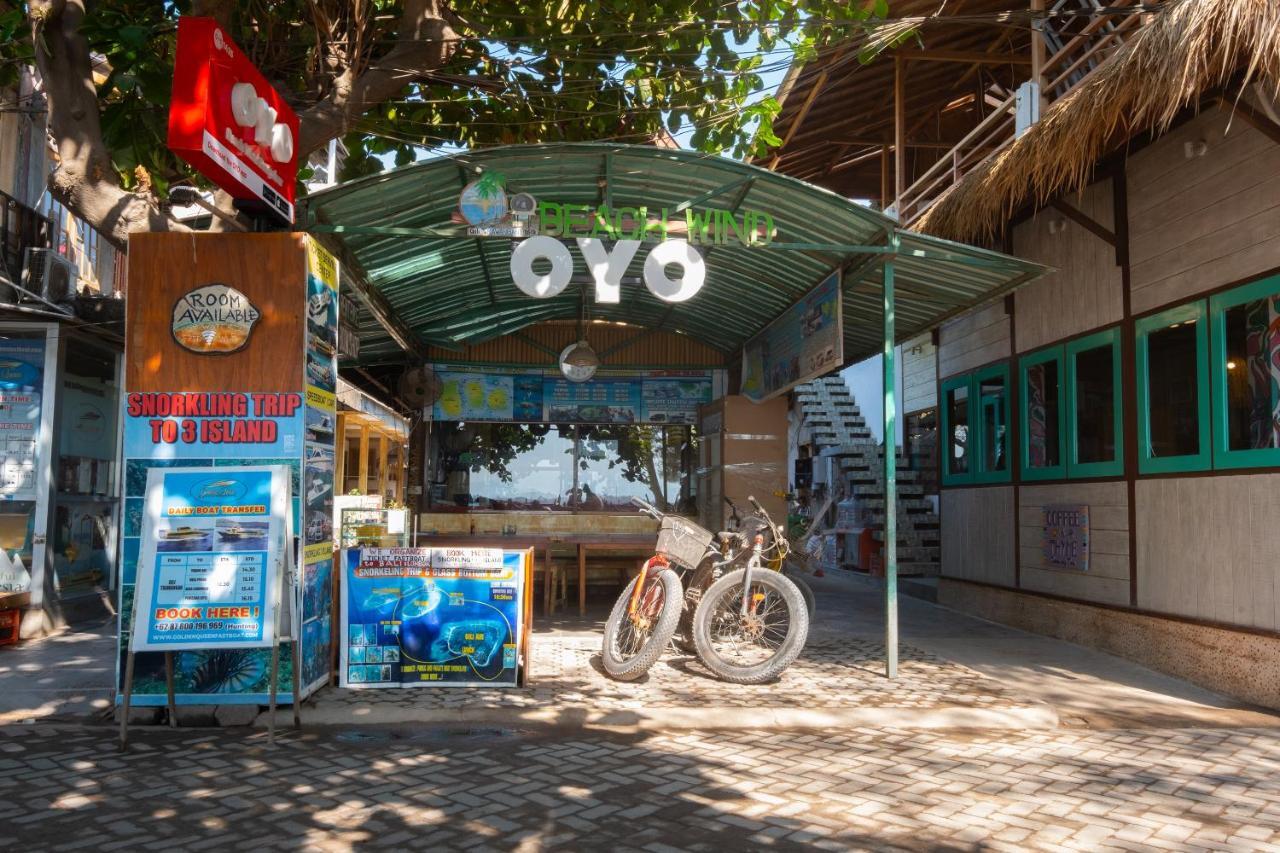 Oyo 1425 Beach Wind Bungalows Quần đảo Gili Ngoại thất bức ảnh